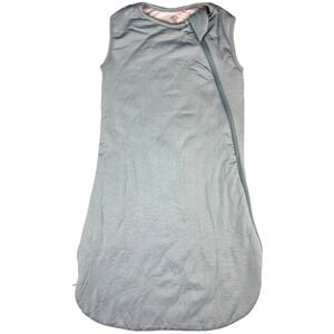 PurComfy 2 Way Zip Up 1.0 Tog BAMBOO Sleep Sack 3 6 Mos Luxe Dream Blue Green